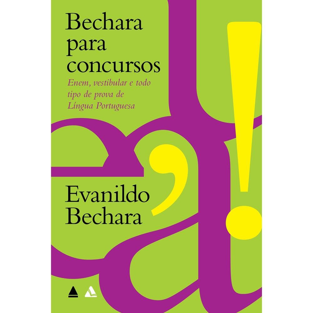 Capa do livro Bechara para concursos