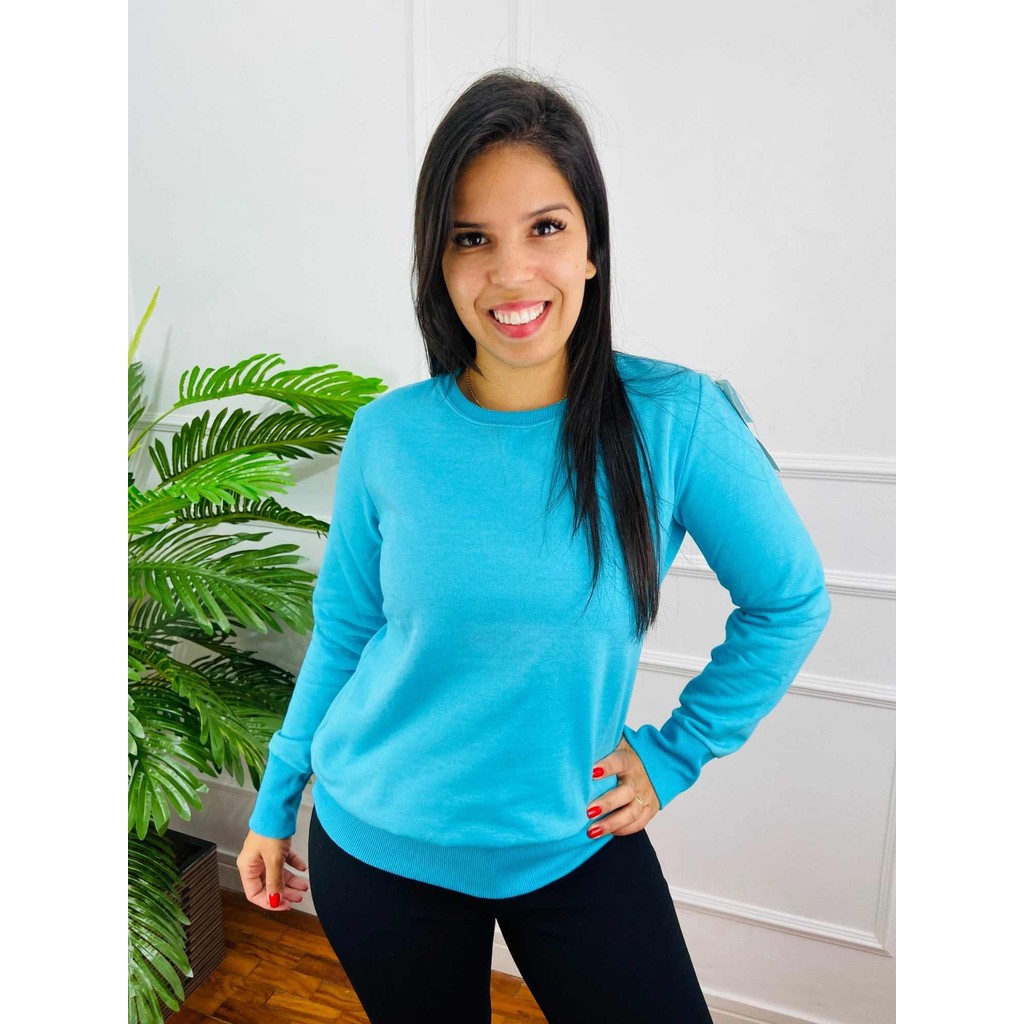 Blusão Feminino Moletom Peluciado Kohmar  3130