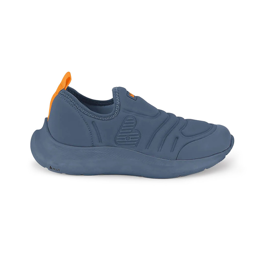 Tênis Infantil Bibi Action para Escola Azul Slip On