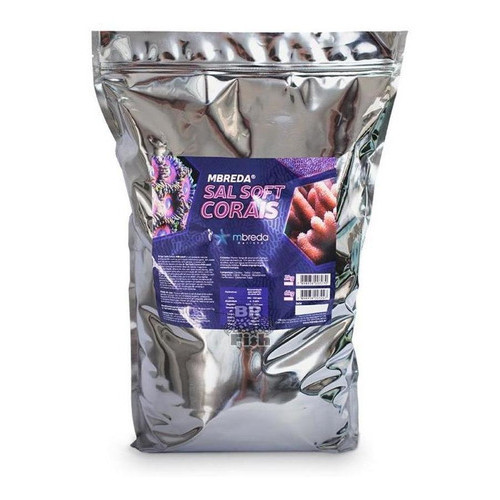 Sal Soft Corais Mbreda Aquário Marinho Corais Saco 6kg