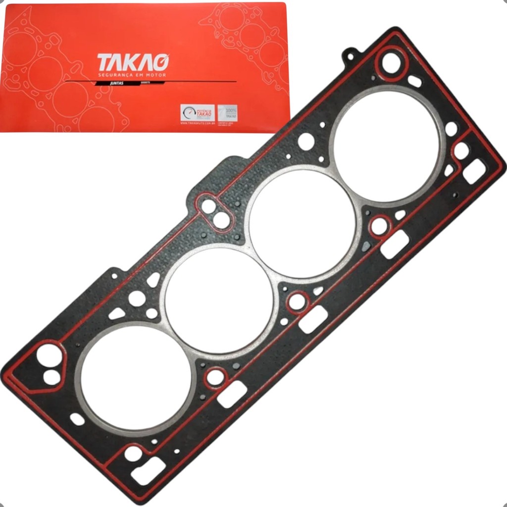 Junta Cabeçote Fibra Takao Renault Clio Sandero Logan Duster Megane Kangoo Nissan Livina 1.6 16v K4m
