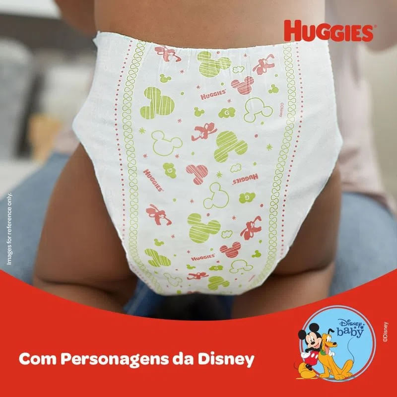 Fralda Huggies Tripla Proteção Hiper XXG 66 Tiras - Mom & Baby