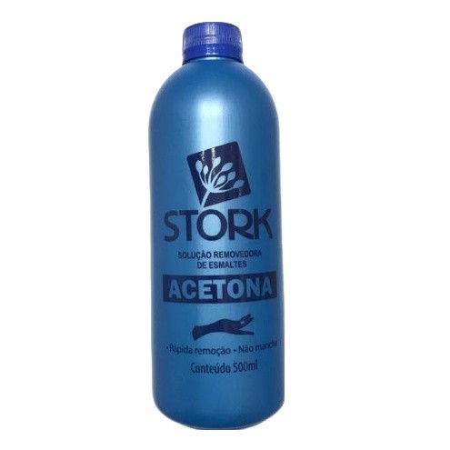 Removedor Acetona Stork 500ml em Oferta na Shopee
