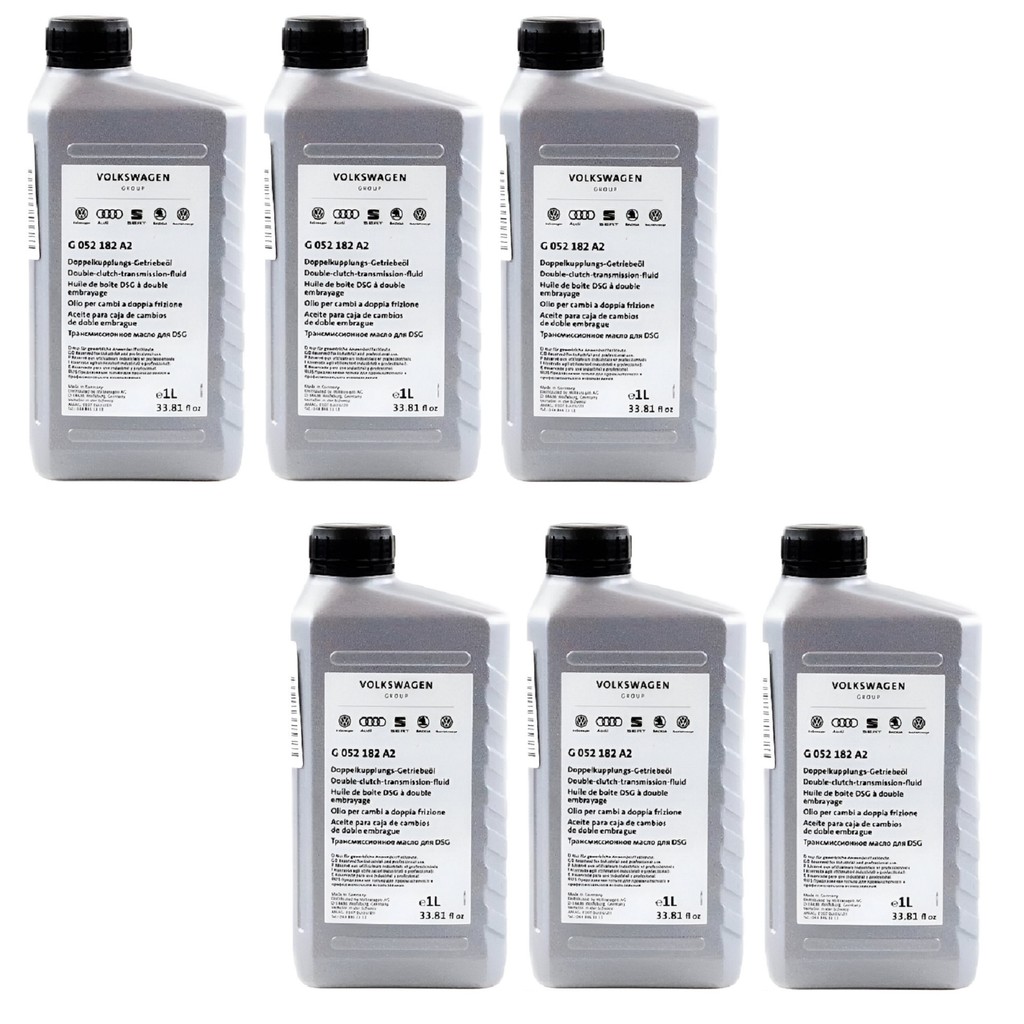 Kit 6 Óleos Cambio Dsg Jetta Tiguan Fusca Passat A3 Q3 em Oferta na Shopee