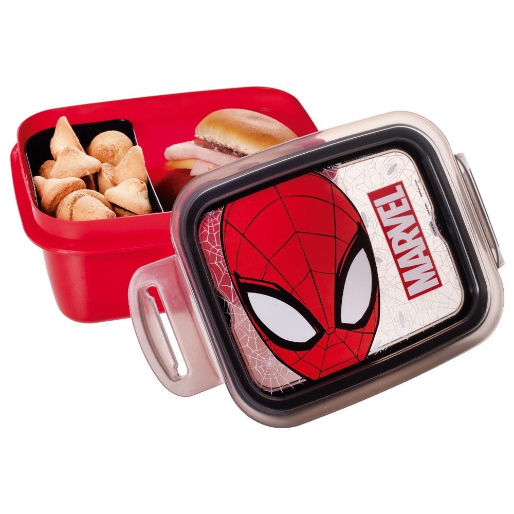Marmita Homem Aranha Hermética Divisória Lancheira Escolar Plasútil em Oferta na Shopee