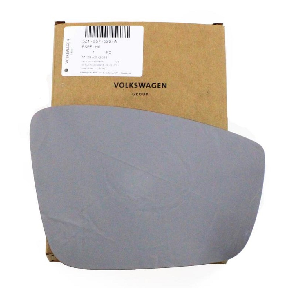 Imagem Lente Retrovisor direito Com Base Vw Gol Voyage G6 G7 Origin