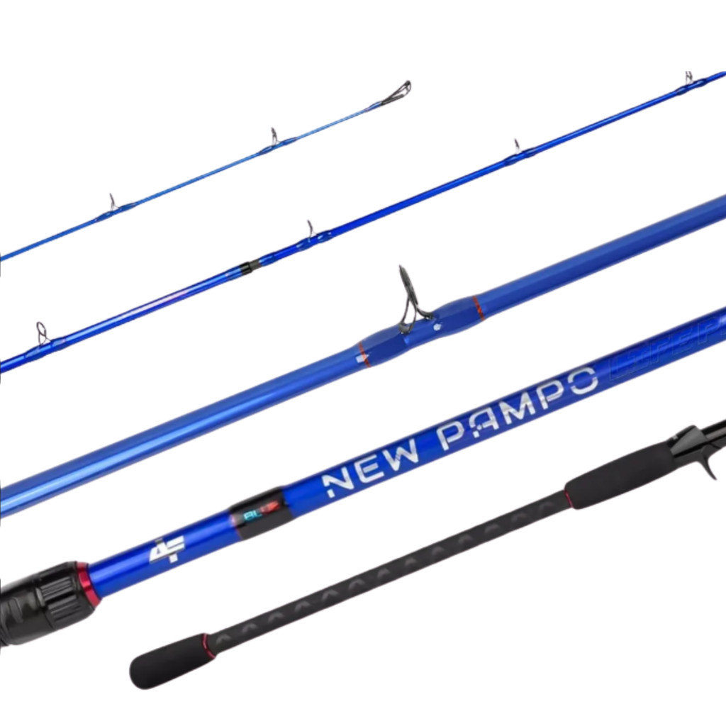 Vara Carbono Para Carretilha New Pampo Limited 20-50 LBs