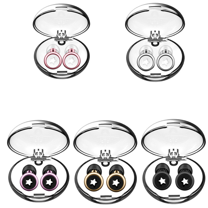 Protetor Auricular de Silicone | Isolamento Acústico para Sono, Estudo e Viagens