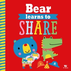 Livro Literatura infantil Bear Learns to Share W.Books