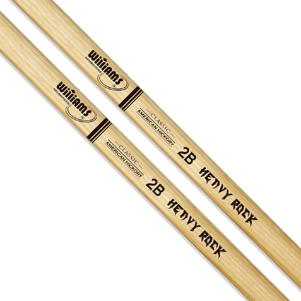 Par de Baquetas Williams Classic 2B American Hickory Madeira · foto 2