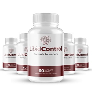 Combo de 5 Potes de Libid Control - 300 Capsulas - Envio Imediato. em Oferta na Shopee