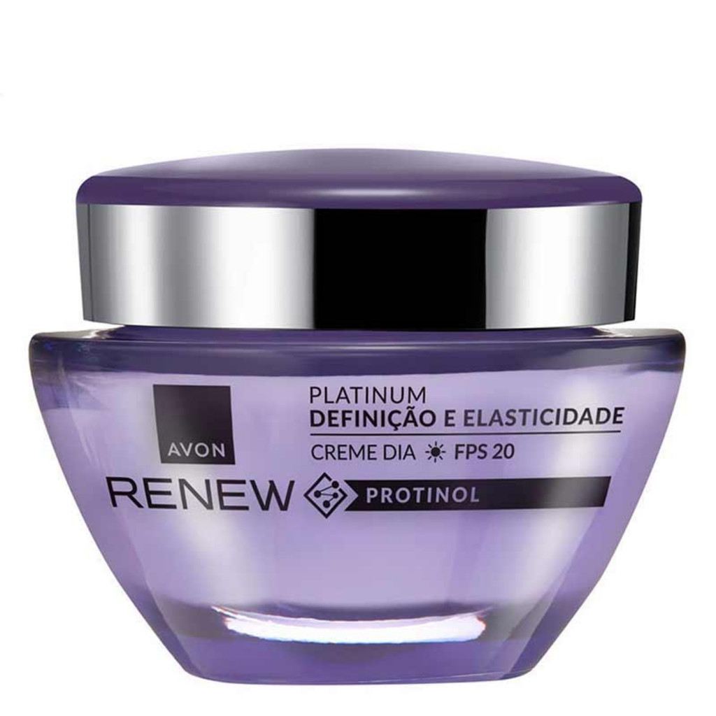 Creme Facial Renew Platinum Dia 50g (Embalagem Nova) - Avon