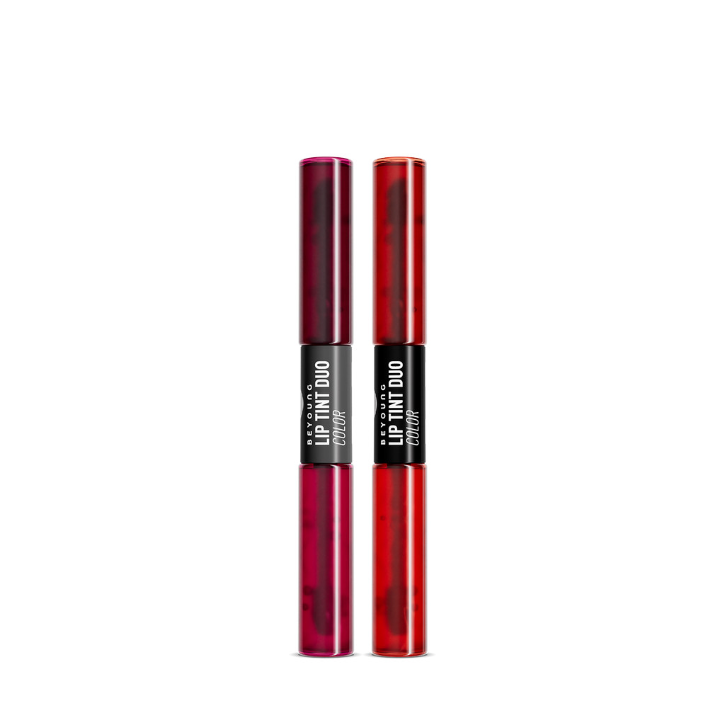 Kit Beyoung Dupla de Lip Tints com Ácido Hialurônico 1 Red e 1 Pink em Oferta na Shopee