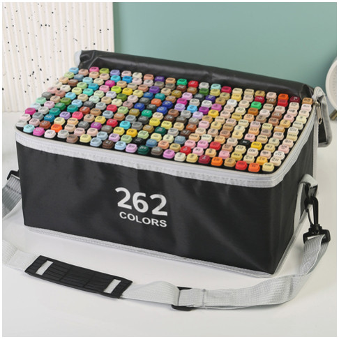 24-262 cores Caneta Marcadora De Ponta Dupla Conjunto De Canetas De Aquarela Especial