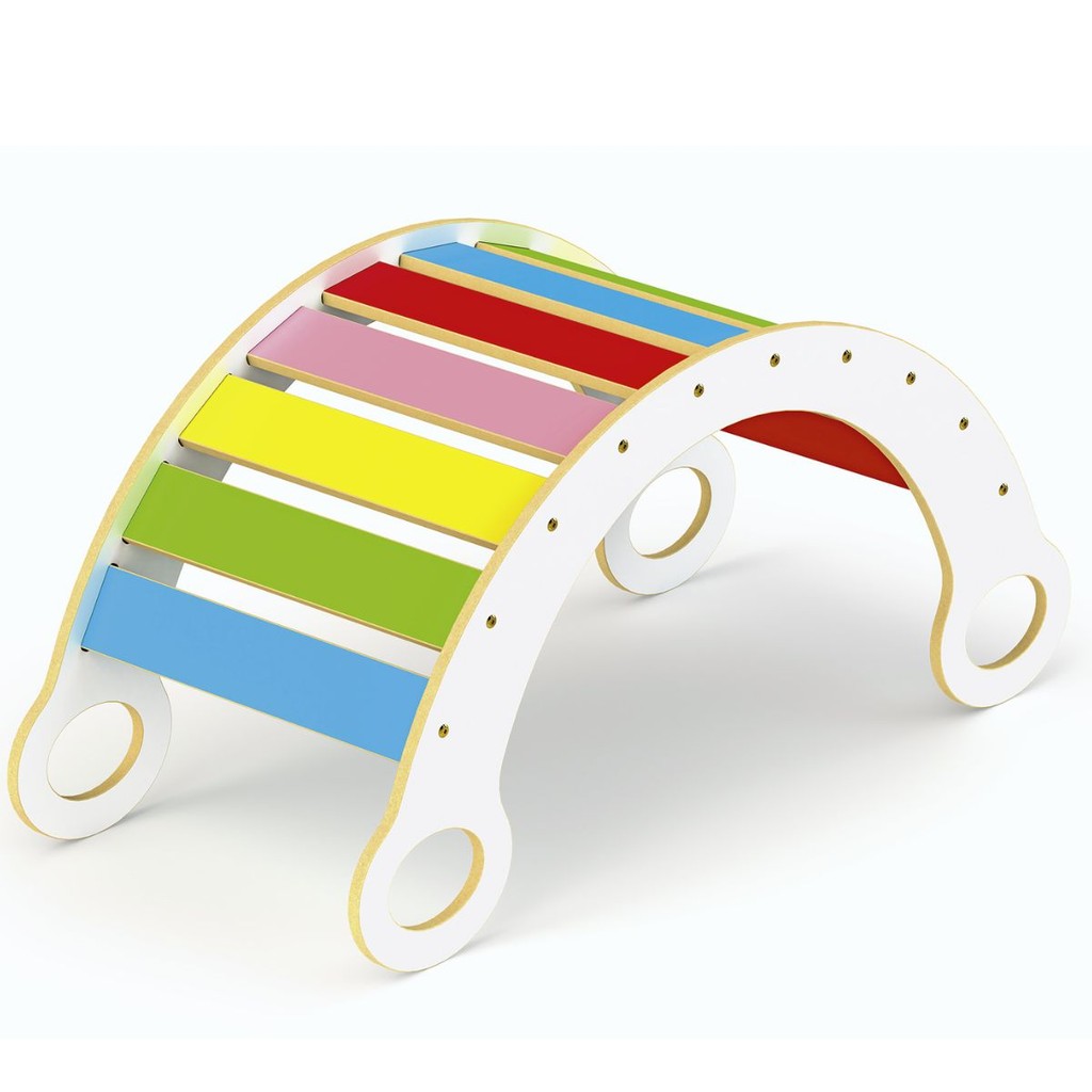 Gangorra de Equilíbrio Infantil Pikler Múltiplas Funções Suporta até 35kg 604 - Junges - Mom & Baby