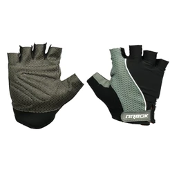 Luva para Ciclismo Dedo Curto Arbok Mirage Preto/Cinza