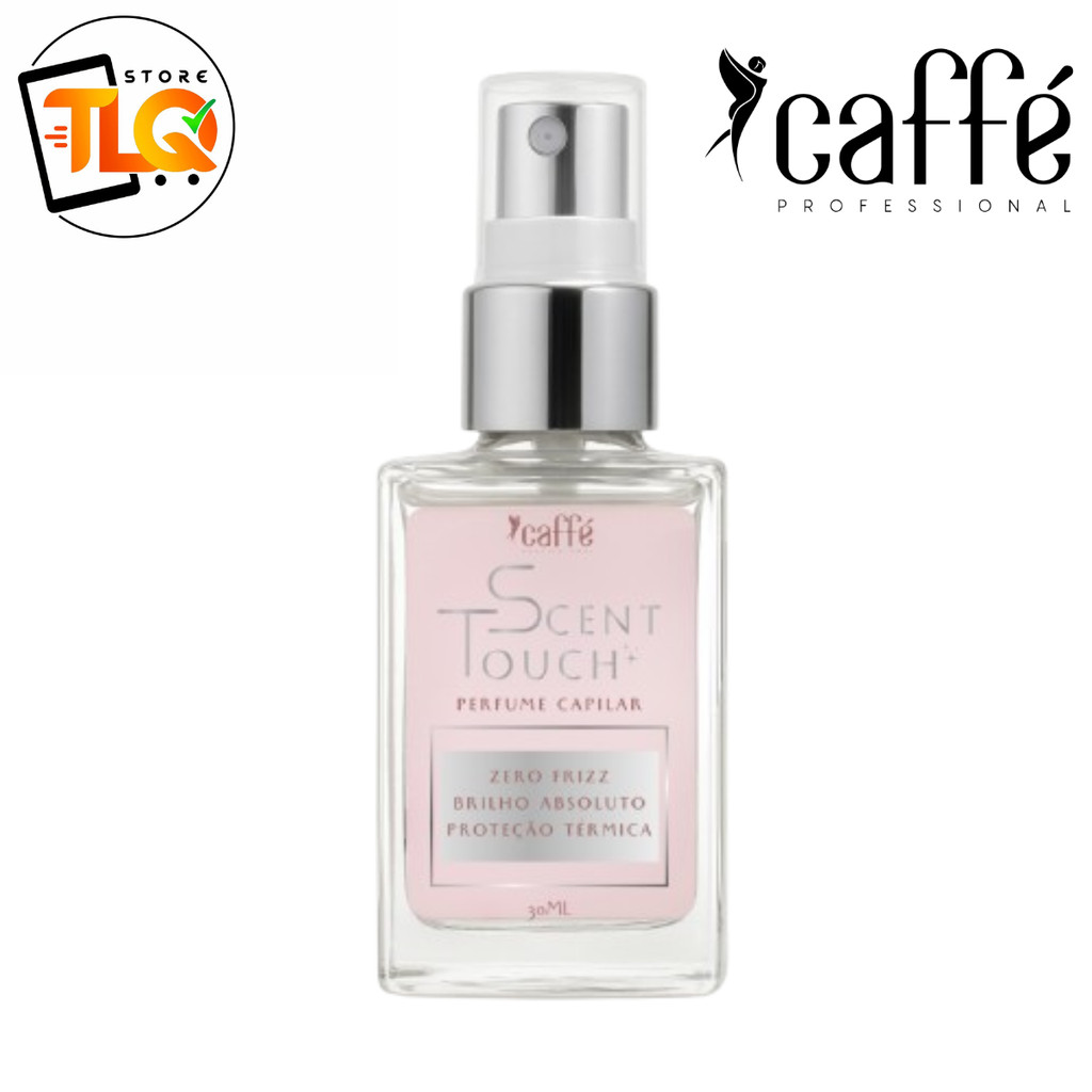 Perfume Capilar 30ml Scent Touch Caffé Professional Com Brilho e Proteção Térmica