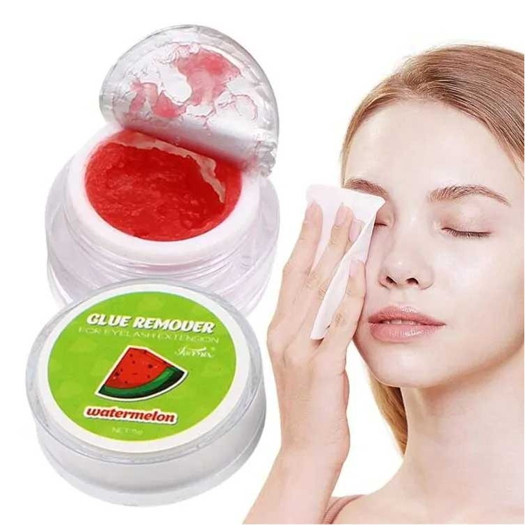 Removedor De Cola Extensão Cílios Funmix Creme 5g Melancia