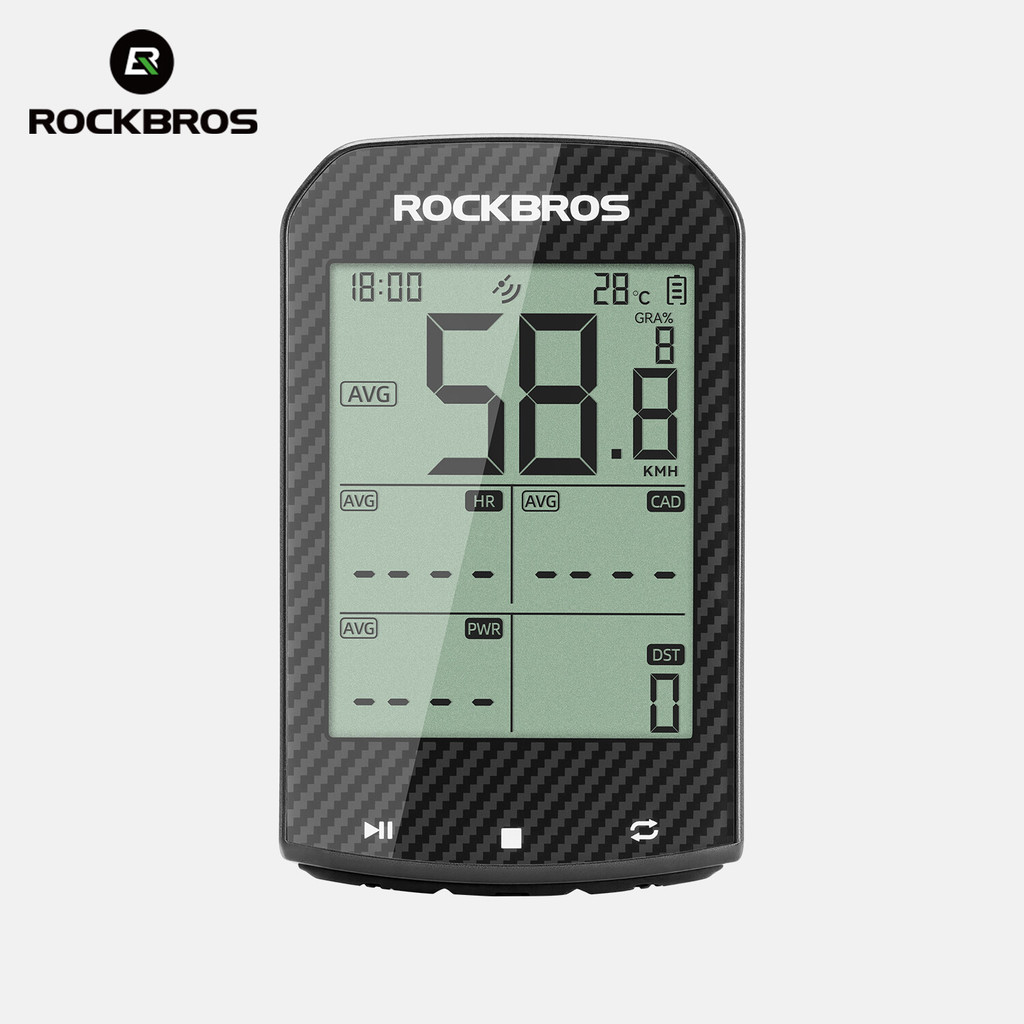 ROCKBROS M1 Pro Computador De Bicicleta GPS 70H Bateria Longa Duração Ciclismo V