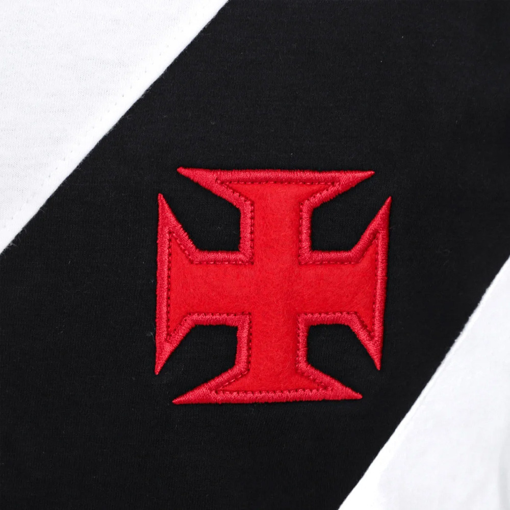 Detalhes do Regata Vasco Anos 70 Branca Masculina Oficial