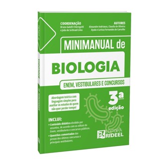 Minimanual de Biologia - Enem, vestibulares e concursos em Oferta na Shopee