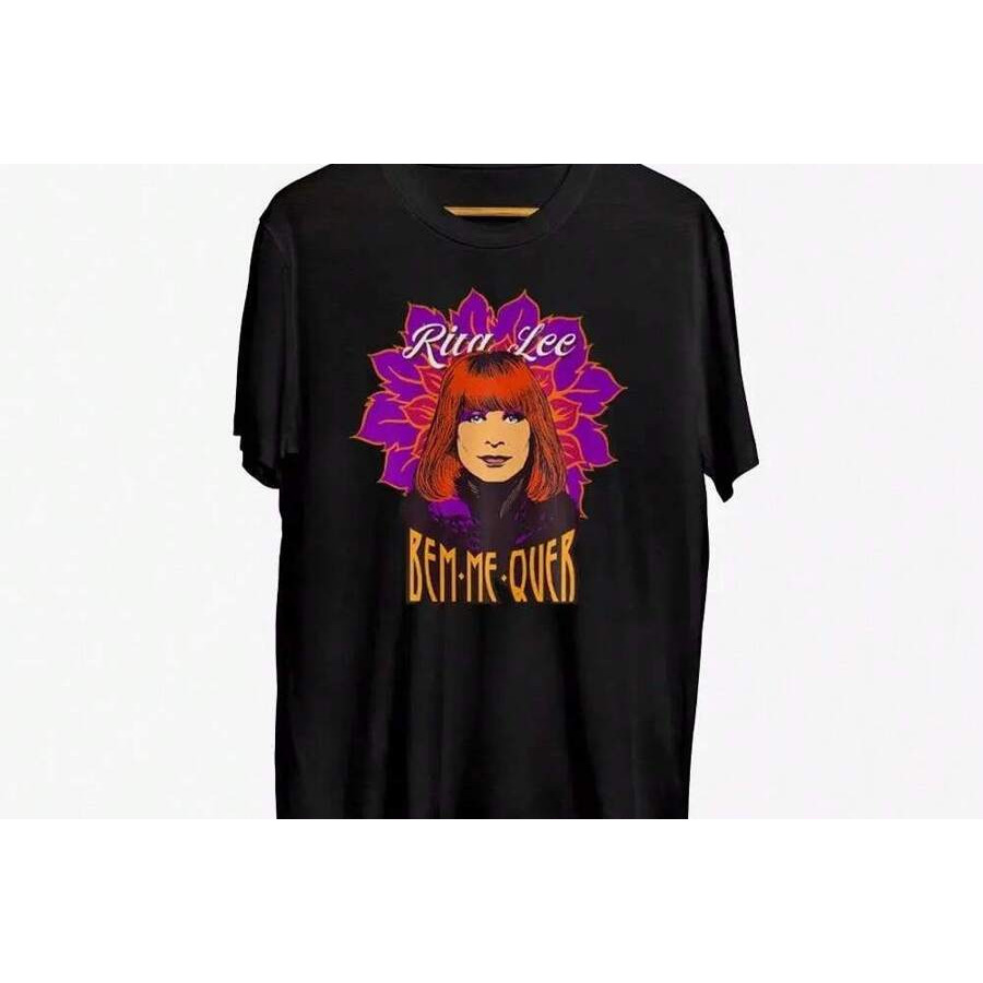 Camiseta Rita Lee Nacional Mpb Unissex Masculino Feminino 100% Algodão Lançamento Envio Imediato Lançamento 2025
