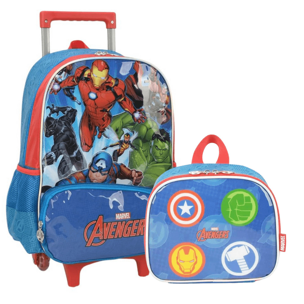 Kit Mochila Avengers Rodinha: Onde Comprar | BuscaProdutos