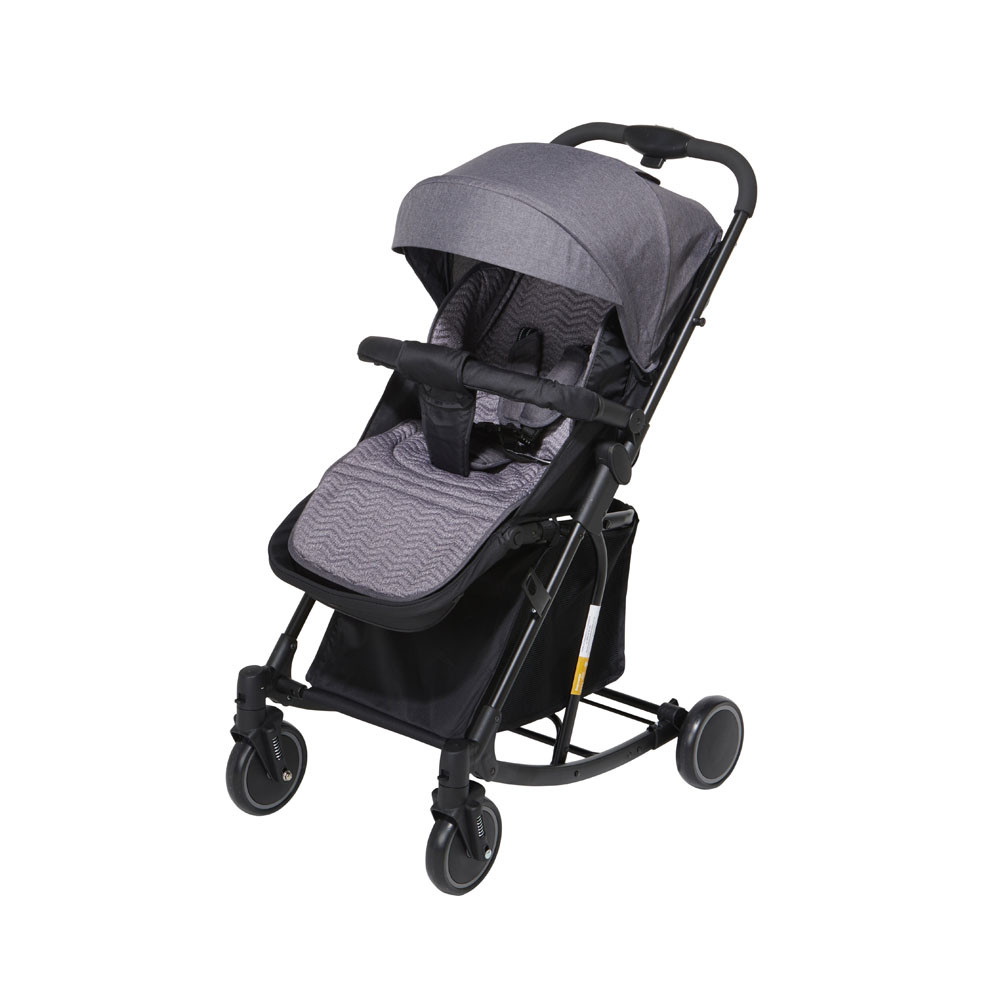 Carrinho De Bebê Passeio Vira Balanço Maximo Preto Maxi Baby em Oferta na Shopee