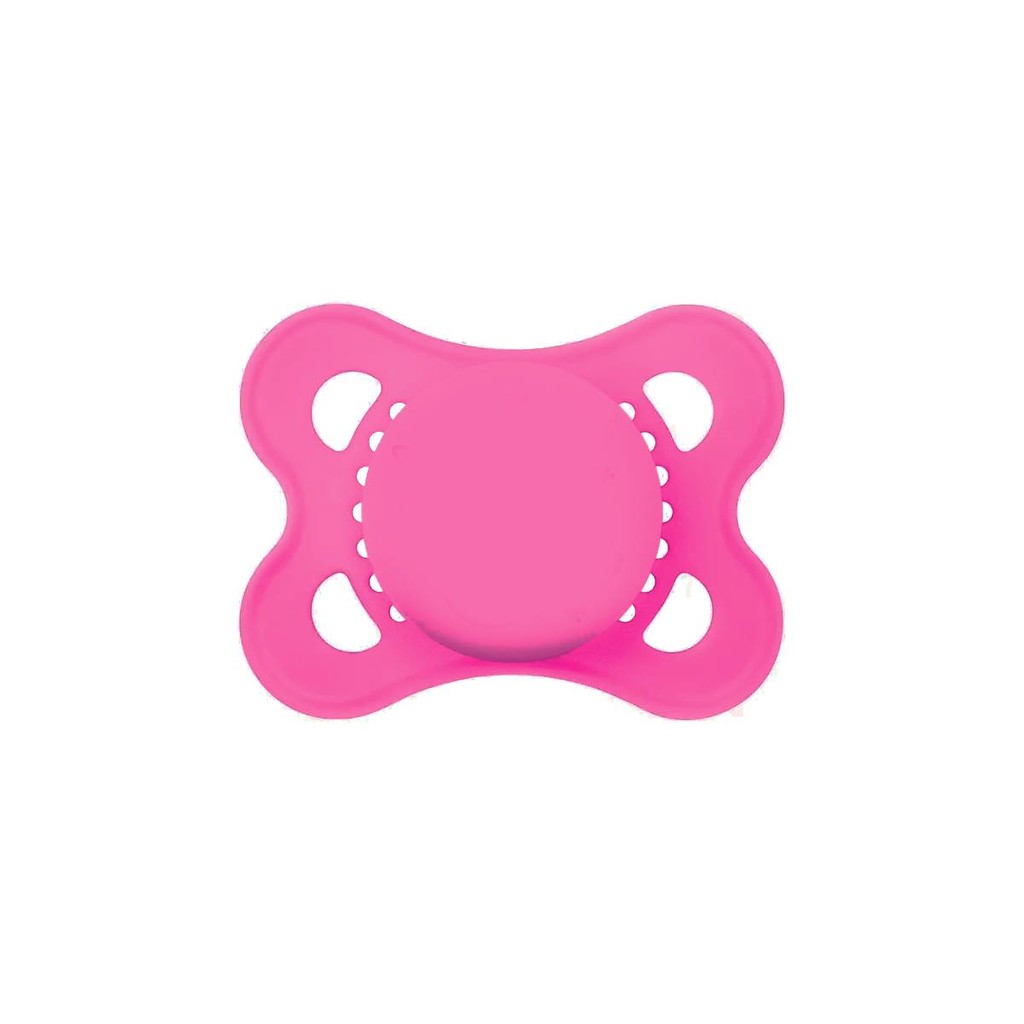 Chupeta Bico de Silicone Original Garden 0-6 Meses Rosa MAM em Oferta na Shopee
