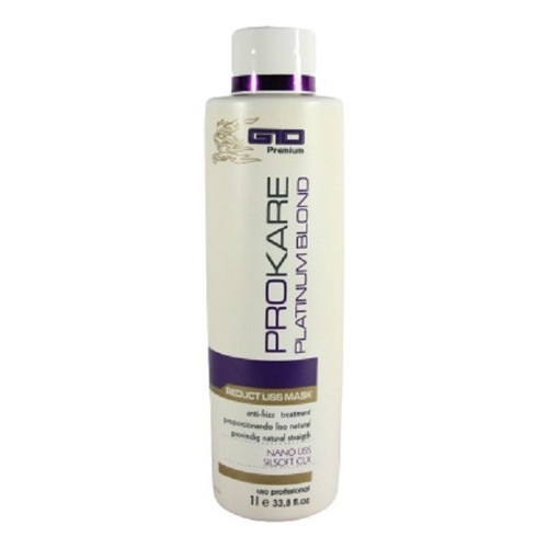 G10 - Progressiva G10 Premium Prokare Platinum Blond ou Organic Reduct Liss Mask 1l
