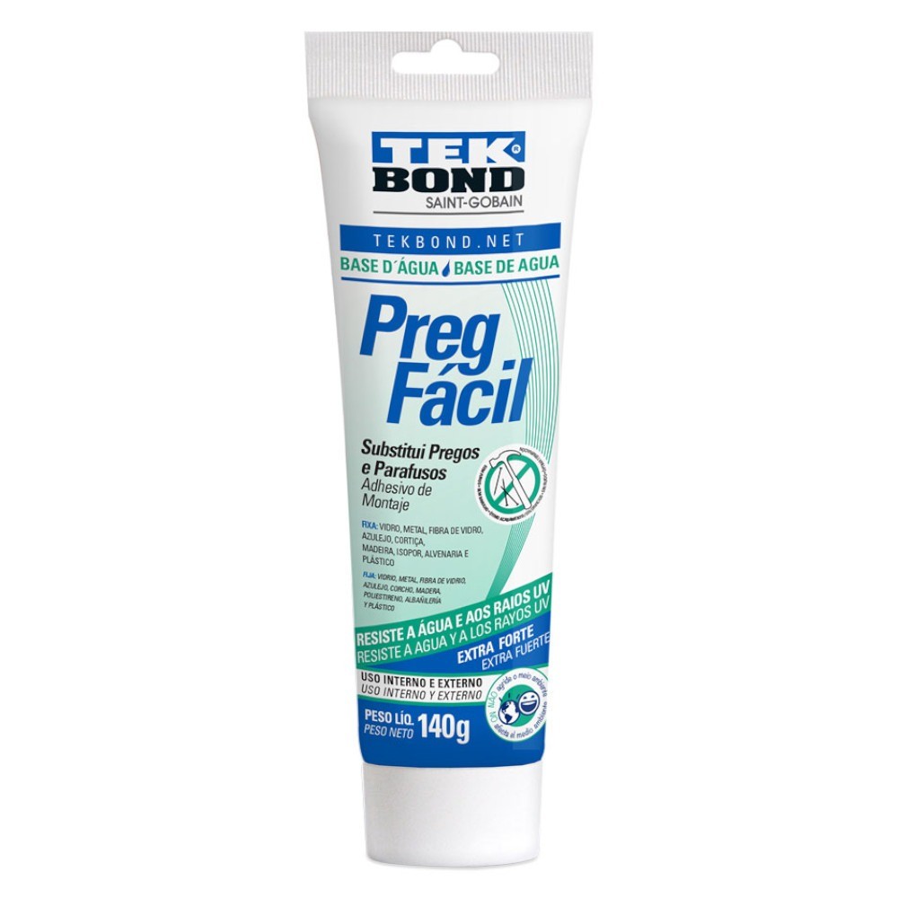 Adesivo de alta resistência - PREG FÁCIL - TekBond - Home & Living