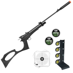 Carabina Vira Pistola 5.5mm Pcp Tag Air Viper Xl Alvo Metal