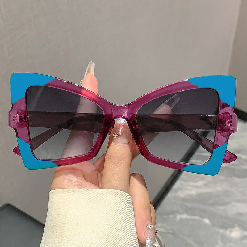 Óculos De Sol Feminino Olho De Gato Elegante Multi-Cor Ao Ar Livre Tons Na Moda Marca Designer Para Viajar