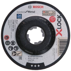 Disco de Desbaste X-LOCK Bosch Standard for Metal 115x6,0mm Bosch
