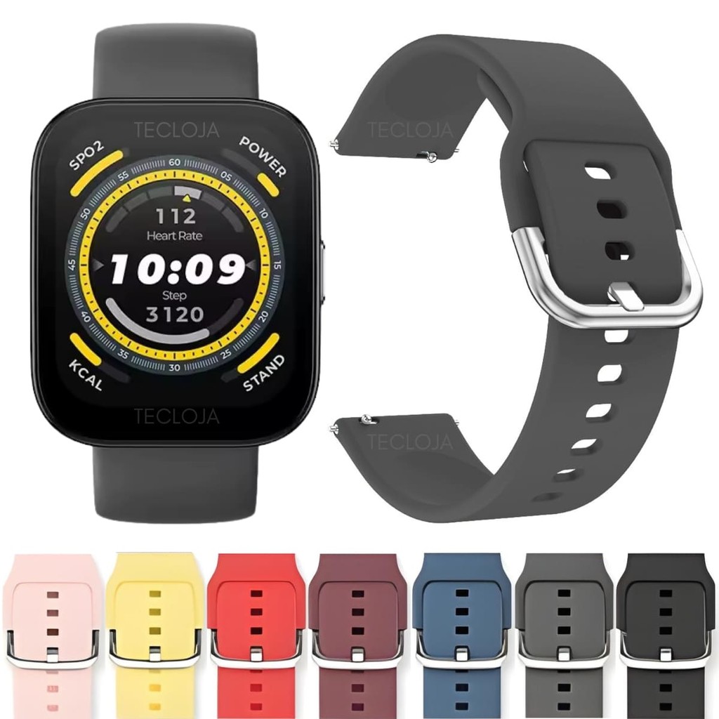 Pulseira Silicone Para Amazfit Bip 5 e Bip 5 Unity Pulseira Para Amazfit Bip 5 A2215 e Bip 5 Unity A2324 em Oferta na Shopee