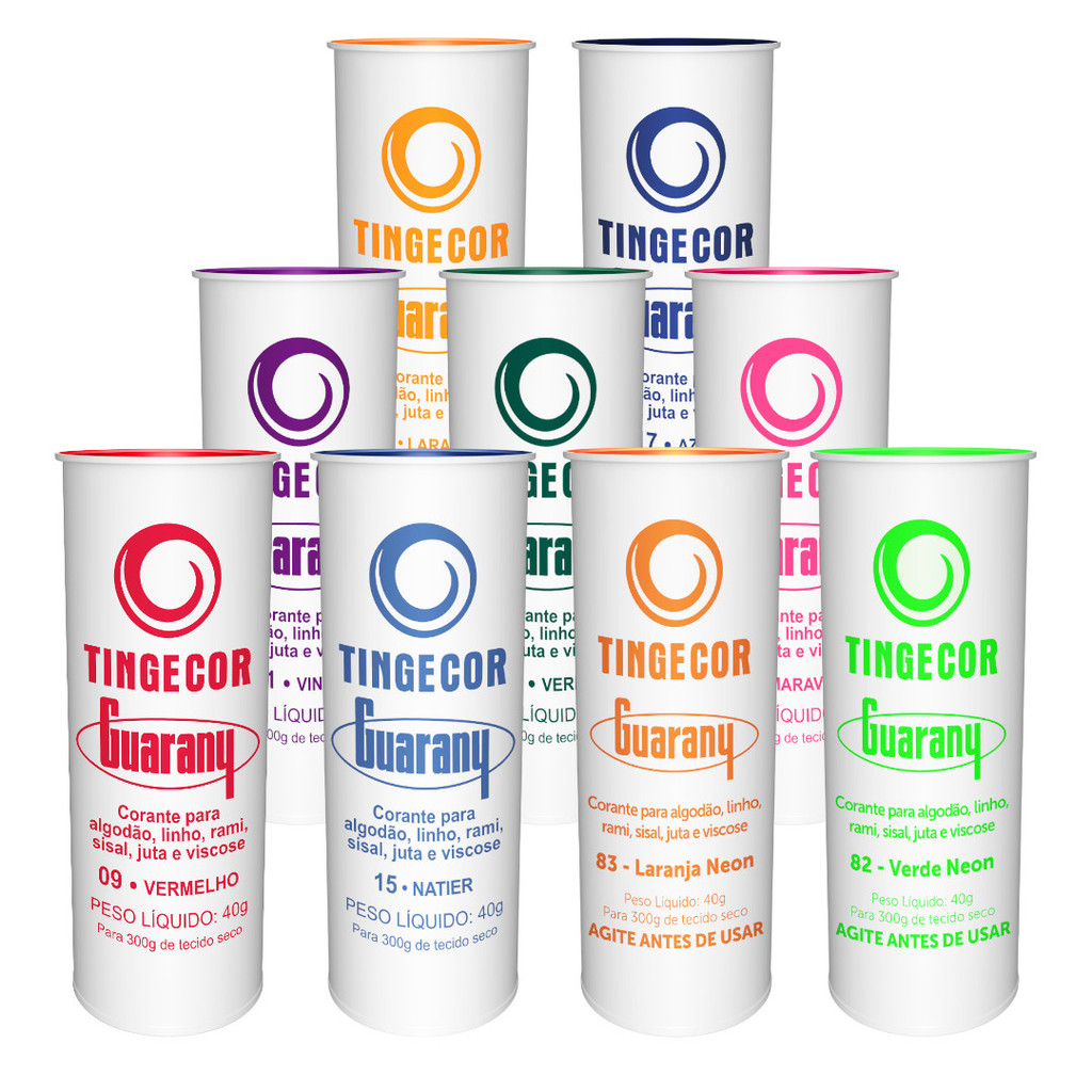 Tingecor 40 Grs Corante Guarany Tingimento De Roupas Algodão em Oferta na Shopee
