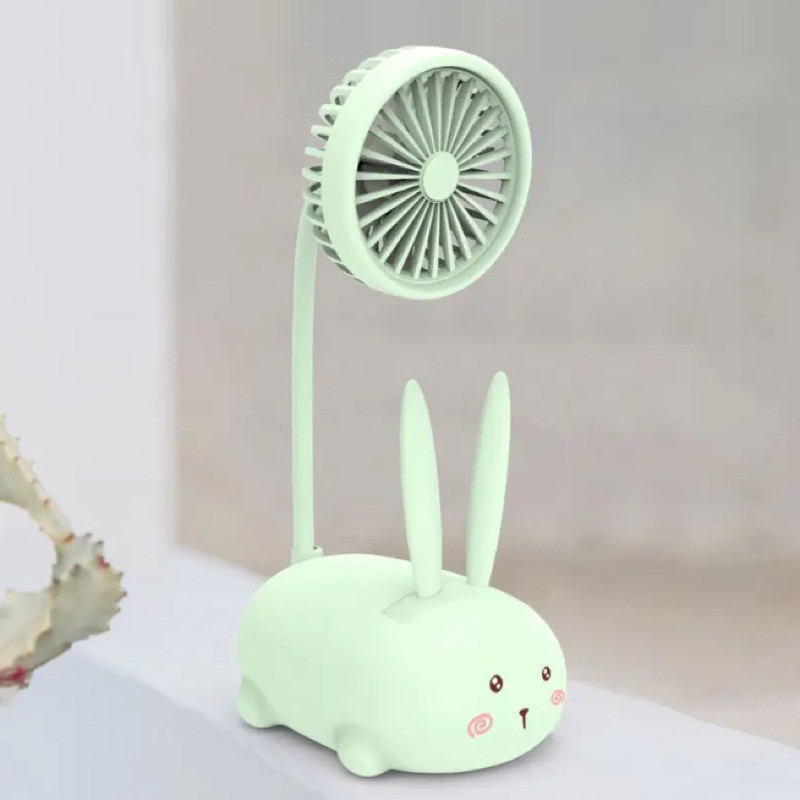 Mini Ventilador Portátil De Mão E Mesa USB (cor enviada aleatoriamente) No Brasil Envio Imediato