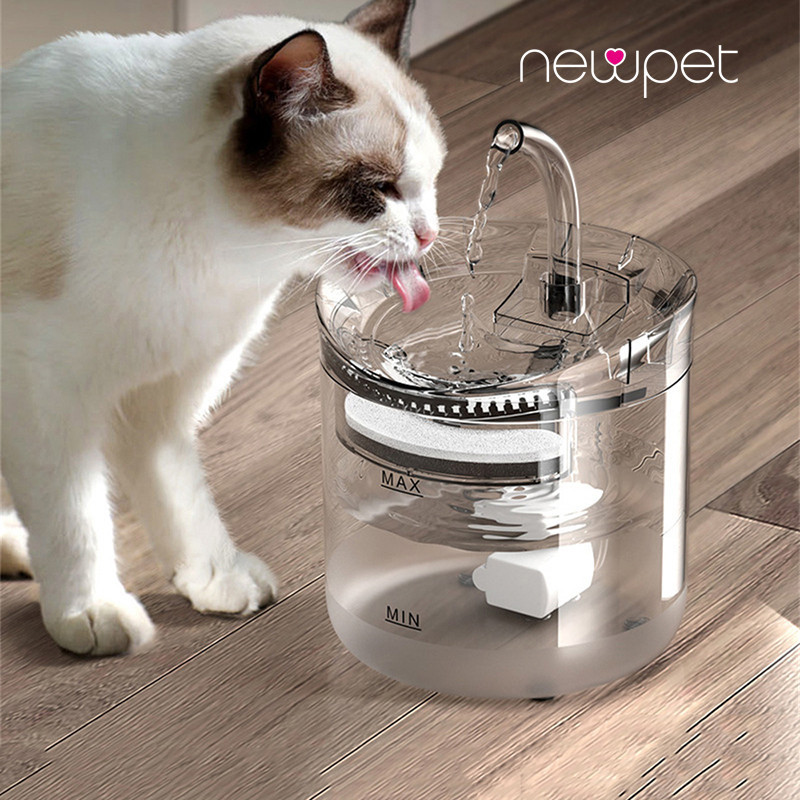 gato filtro da fonte de água bebedor automático sensor inteligente para gatos alimentador pet dispensador em Oferta na Shopee