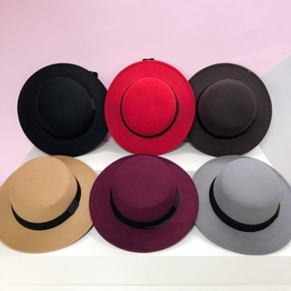 Chapéu Fedora Inverno Feltro Unissex Boater Paris Inverno em Oferta na Shopee