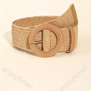 Boho Rodada Fivela Trançada Cintos Cintos Largos Elásticos Cinto Vestido Casual Para As Mulheres Uso Diário em Oferta na Shopee