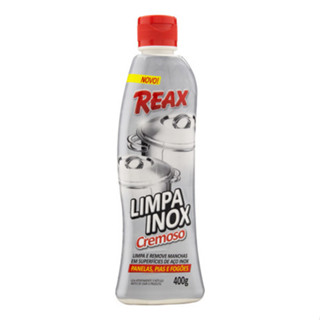 Limpa Inox Cremoso Reax 400g em Oferta na Shopee