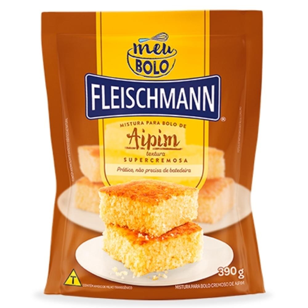 Fleischmann Mistura Para Bolo Aipim 390G
