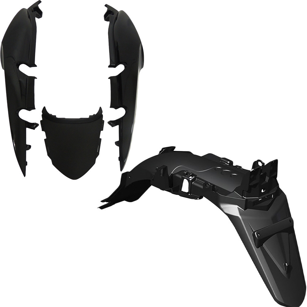 KIT CARENAGEM TRASEIRA TITAN FAN 150 2009 A 2013 - RABETA PARALAMA TRASEIRO