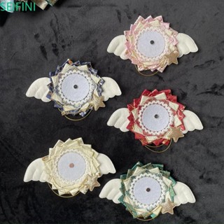 Suporte De Broche SEIFINI Decoração Itabag , Base De Exibição De Crachá De Anime De Renda De Asas , De Arco em Oferta na Shopee