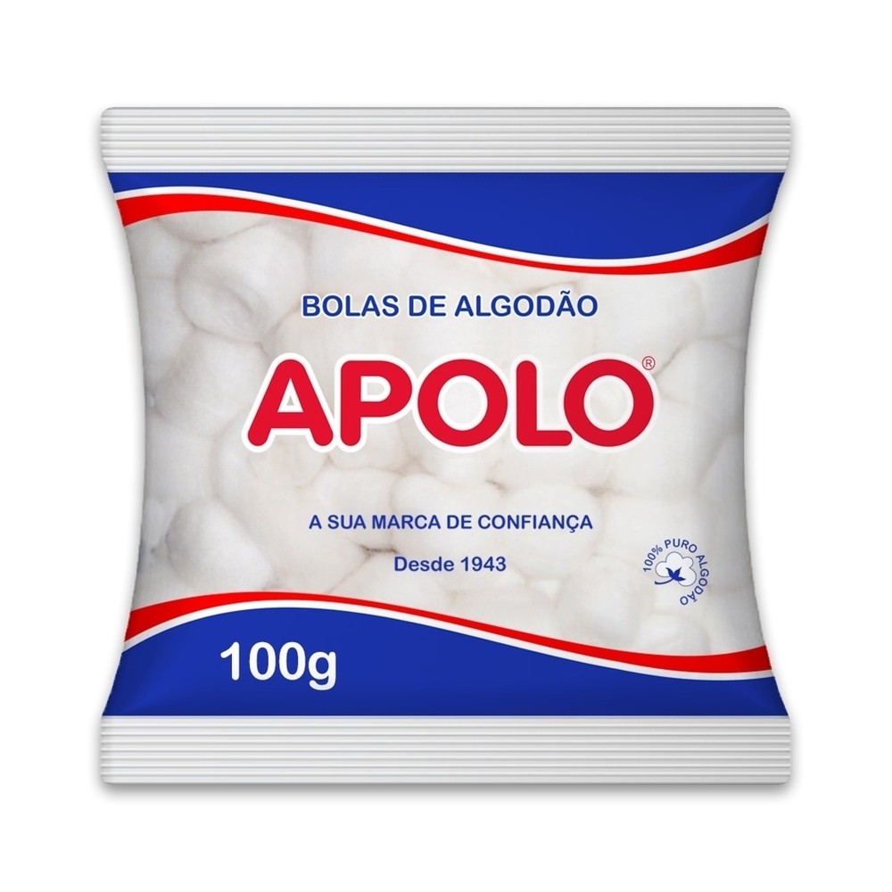 Algodao Apolo Bola 100g em Oferta na Shopee