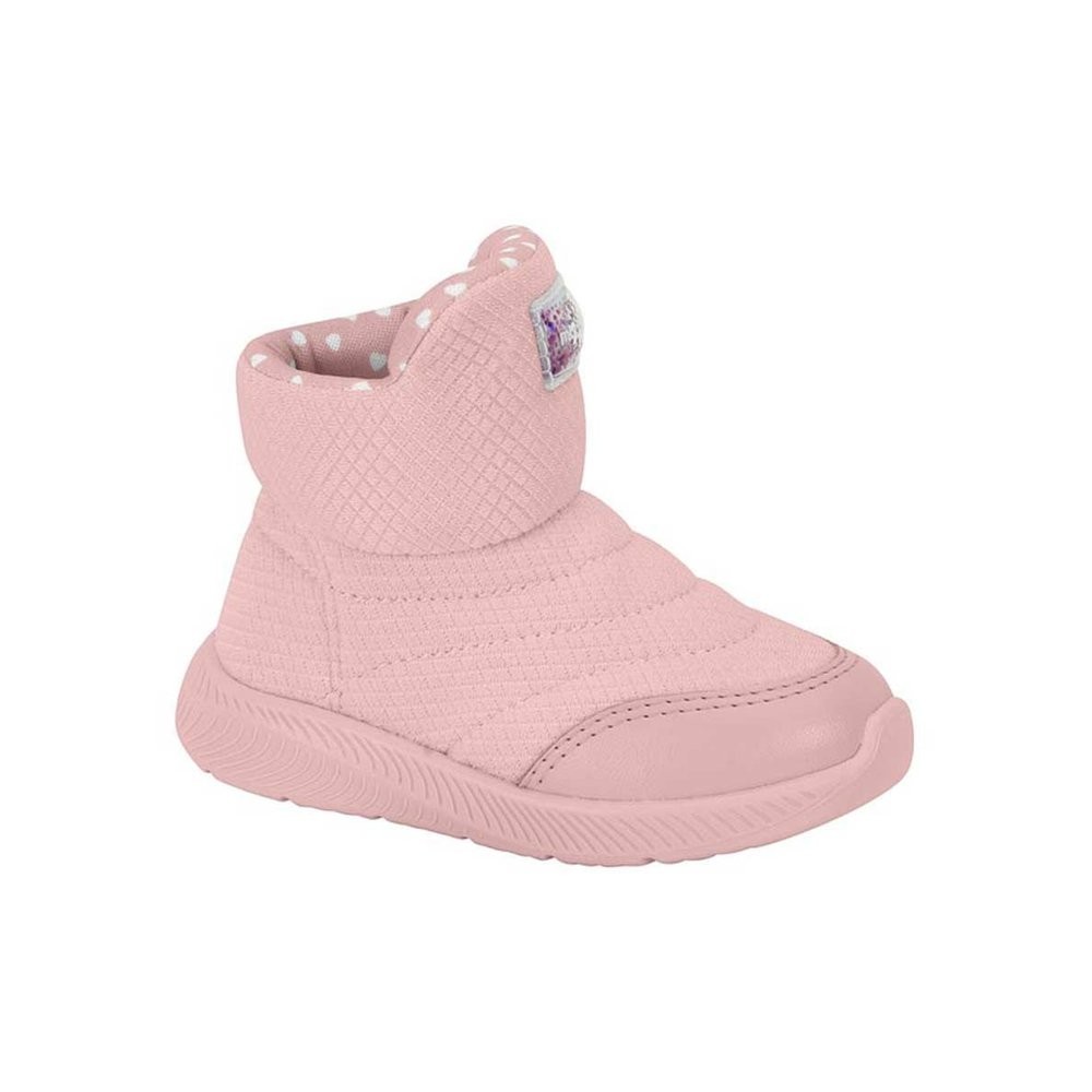 Tênis Cano Alto Menina Matelassê - Molekinha em Oferta na Shopee