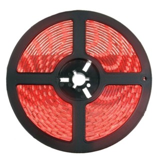 Fita Led 3528 Vermelho Rolo 5m IP 65 Prova D