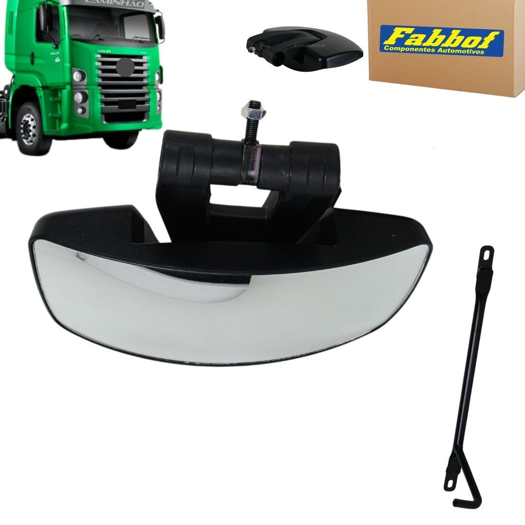 Conjunto Espelho Retrovisor Parabrisa Auxiliar Frontal para Volkswagen Constellation