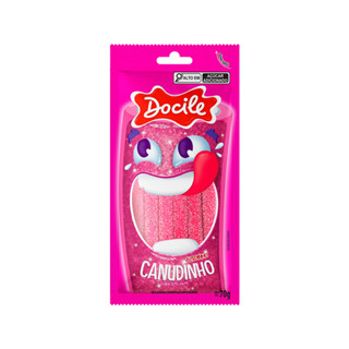 Canudinho Tutti-frutti Cítrico 70G- Docile em Oferta na Shopee