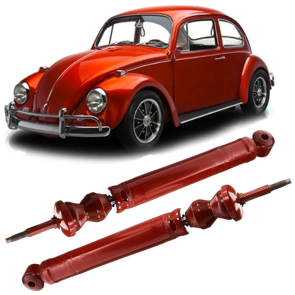 PAR AMORTECEDOR DIANTEIRO FUSCA 1300L 1500 1600 TODOS COM PIVO BRASILIA TODAS VARIANT TODAS TL